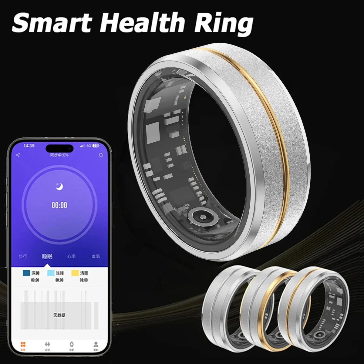 Smart Ring Health - 2026 New Smart Ring Multi-sport Mode