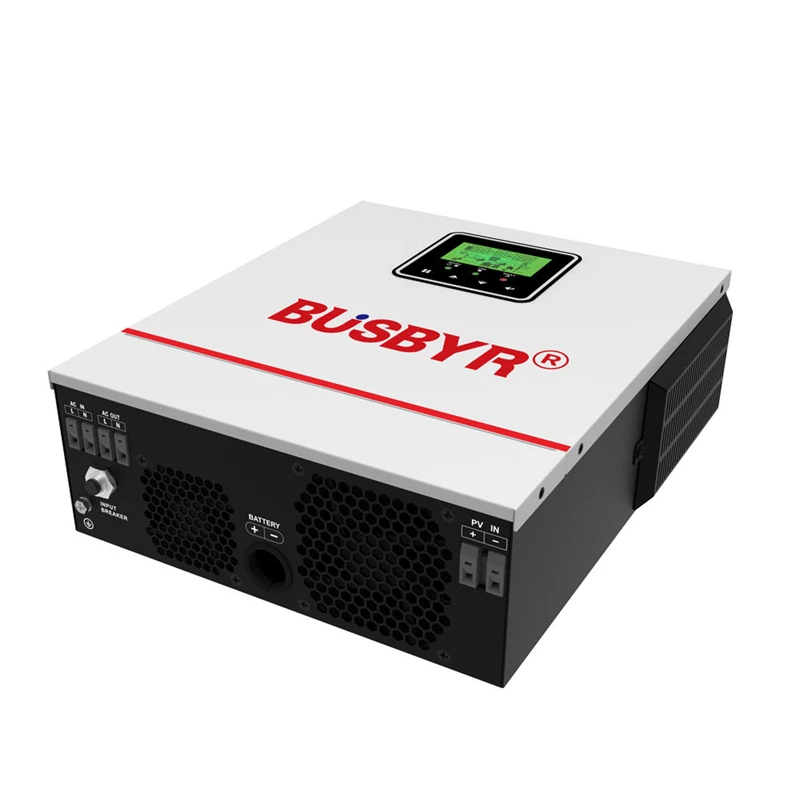 Solar Powered Charger - BUSBUR Hybrid Solar Inverter Pure Sine