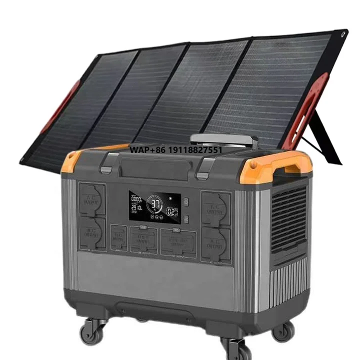 Solar Powered Charger - 110V 220V 3000W Portable Power Station