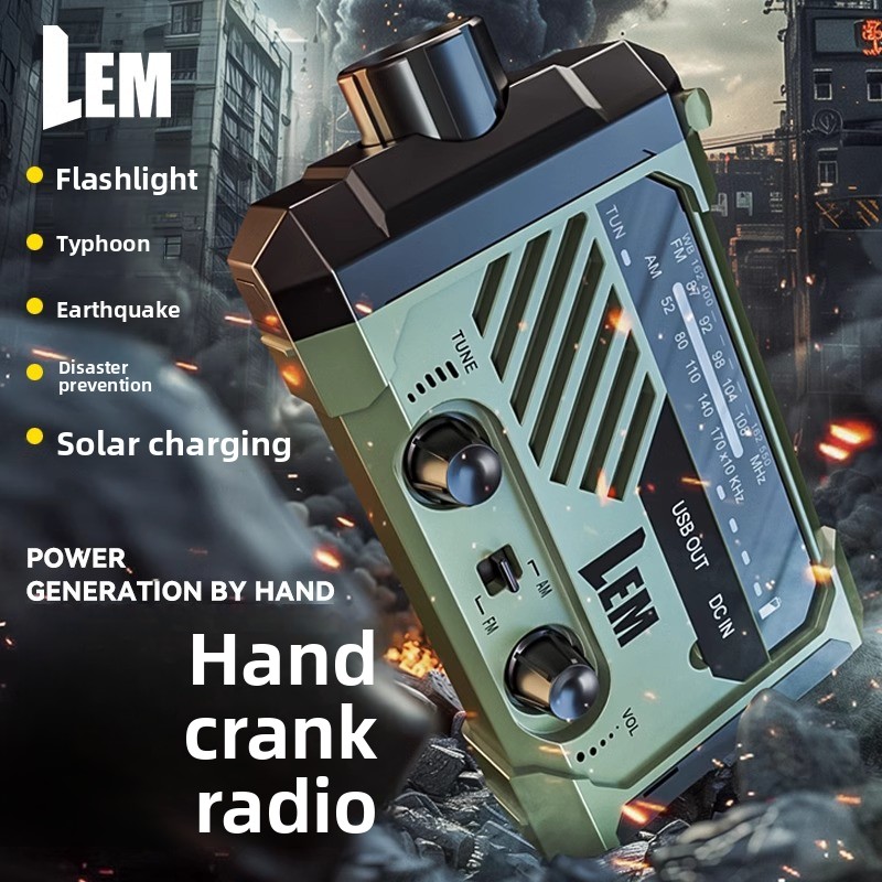 Survival Radio-Emergency Hand  - Solar Powered Charger 评论和价格