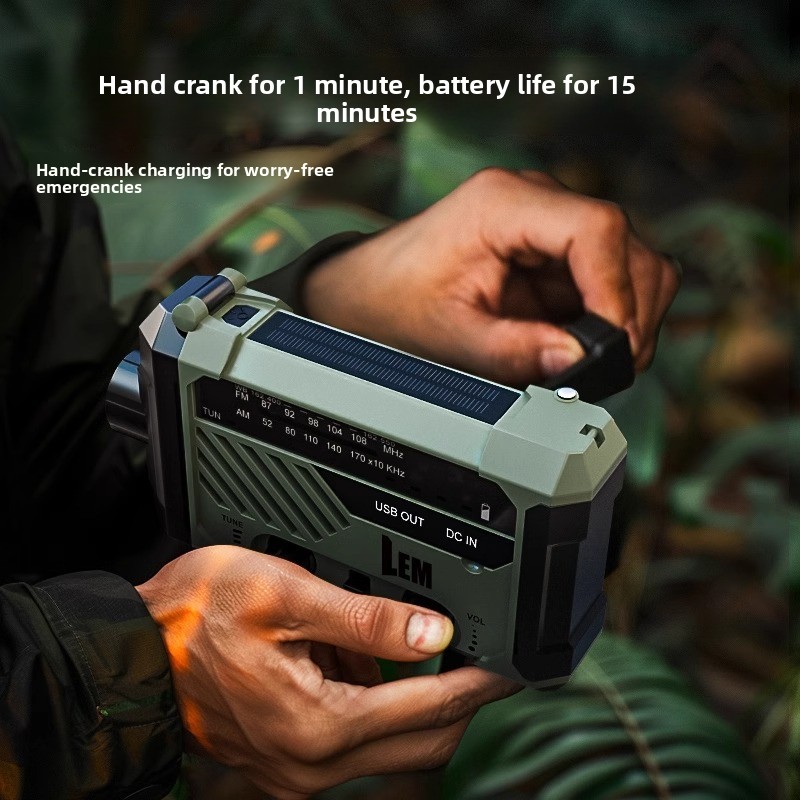 Survival Radio-Emergency Hand  - Solar Powered Charger 评论和价格