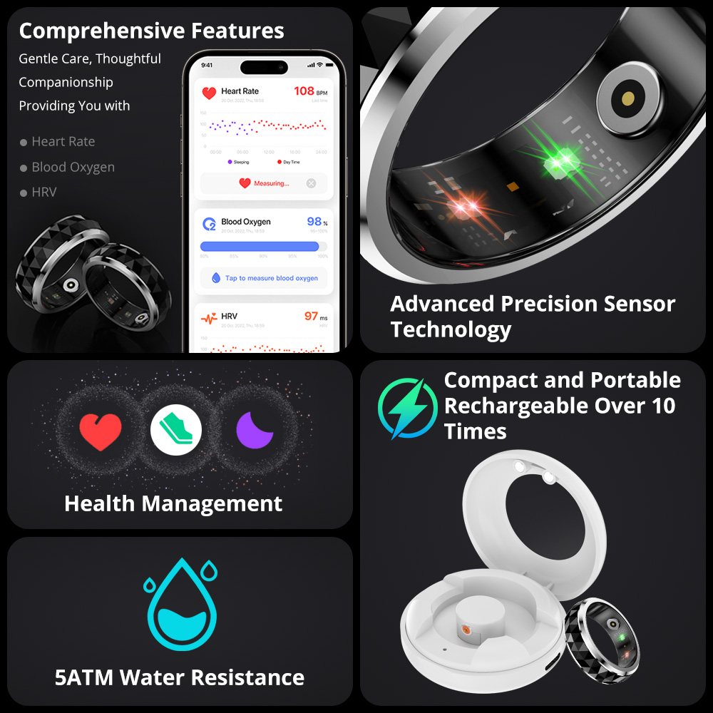 2024 COLMI R11 Smart Ring, Fid - Smart Ring Health 评论和价格