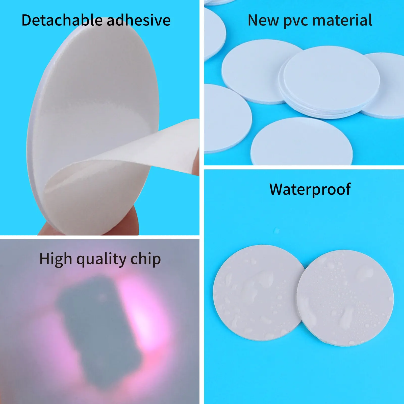 20pcs 50pcs 13.56MHz Ntag215 N - Nfc Tag Programmable 评论和价格