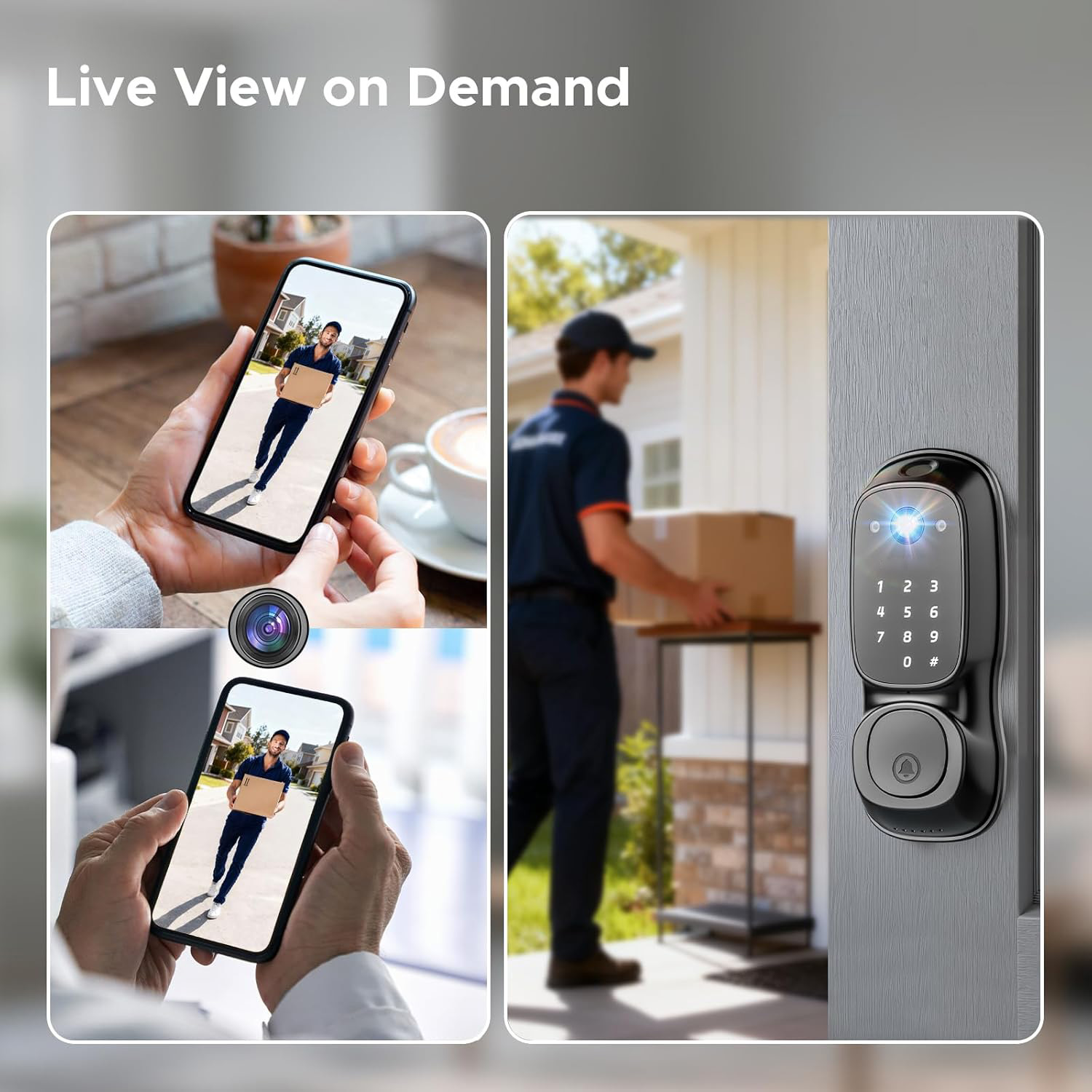 Tuya Wifi Smart Door Lock ‎Cam - Electronics & Gadgets Starting With C 评论和价格