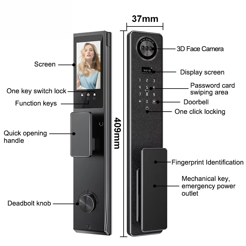 Tuya WiFi Smart Door Lock, Hom - Electronics & Gadgets Starting With C 评论和价格