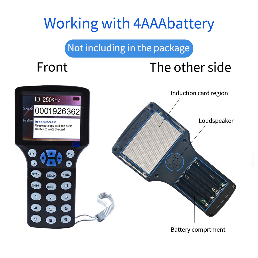Handheld 10 Frequency RFID NFC - Nfc Tag Programmable 评论和价格