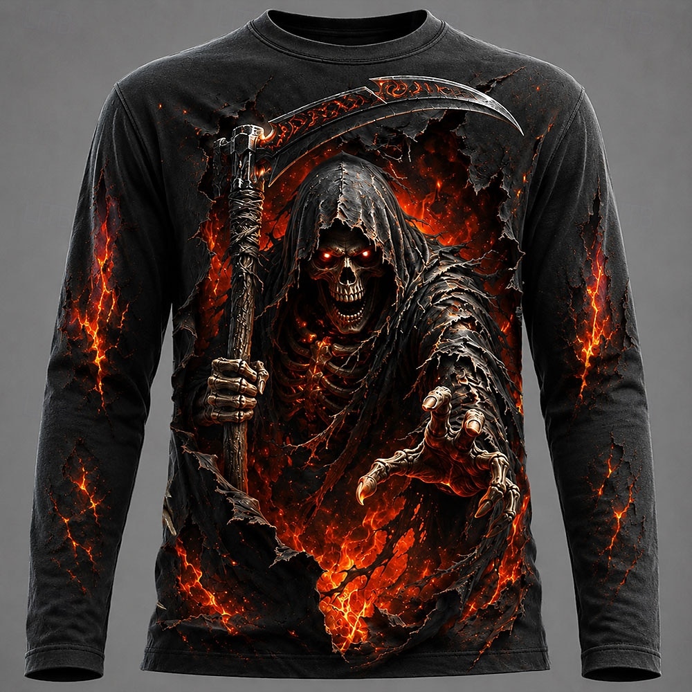 Halloween Men 3D Graphic Print - Electronic Gift 评论和价格