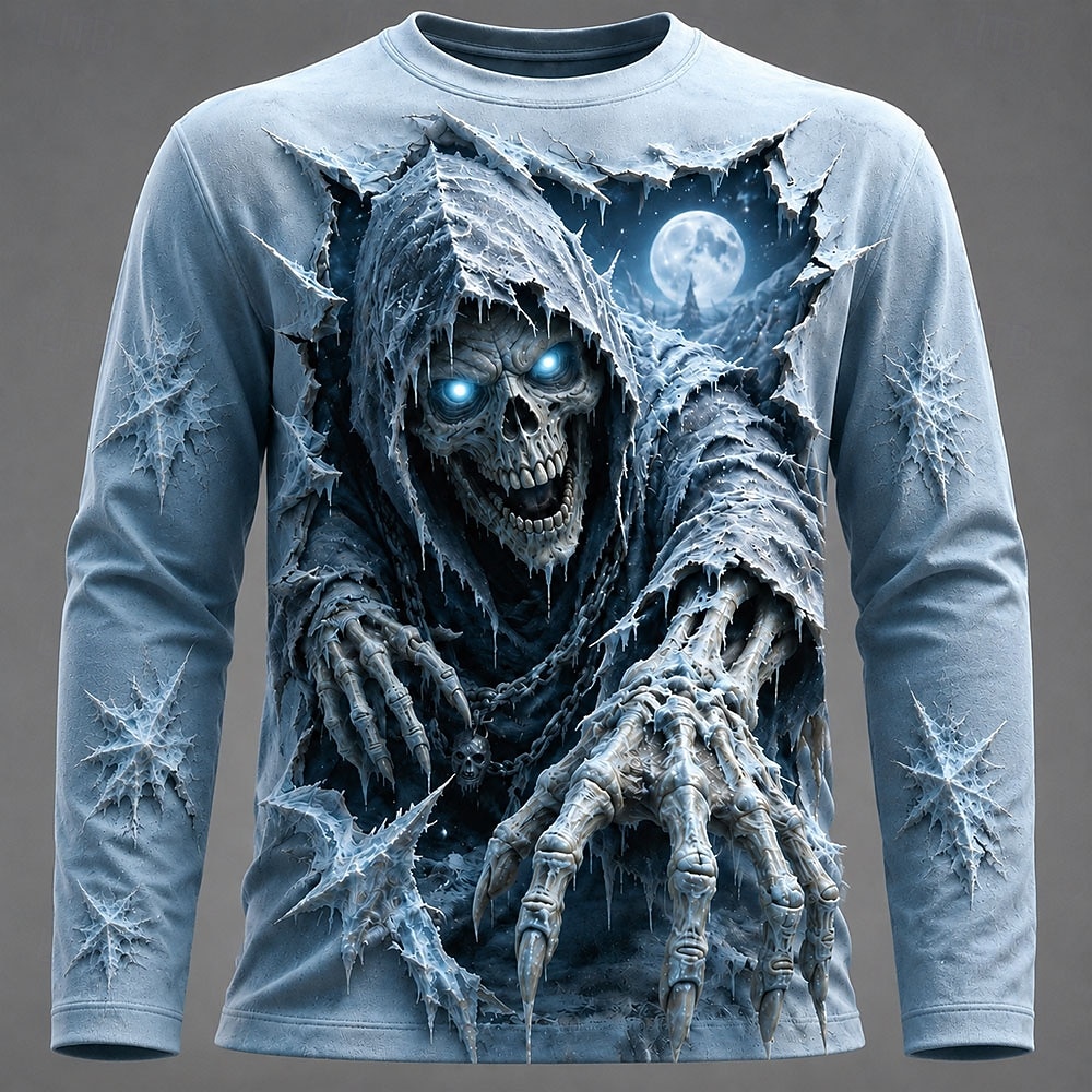 Halloween Men 3D Graphic Print - Electronic Gift 评论和价格