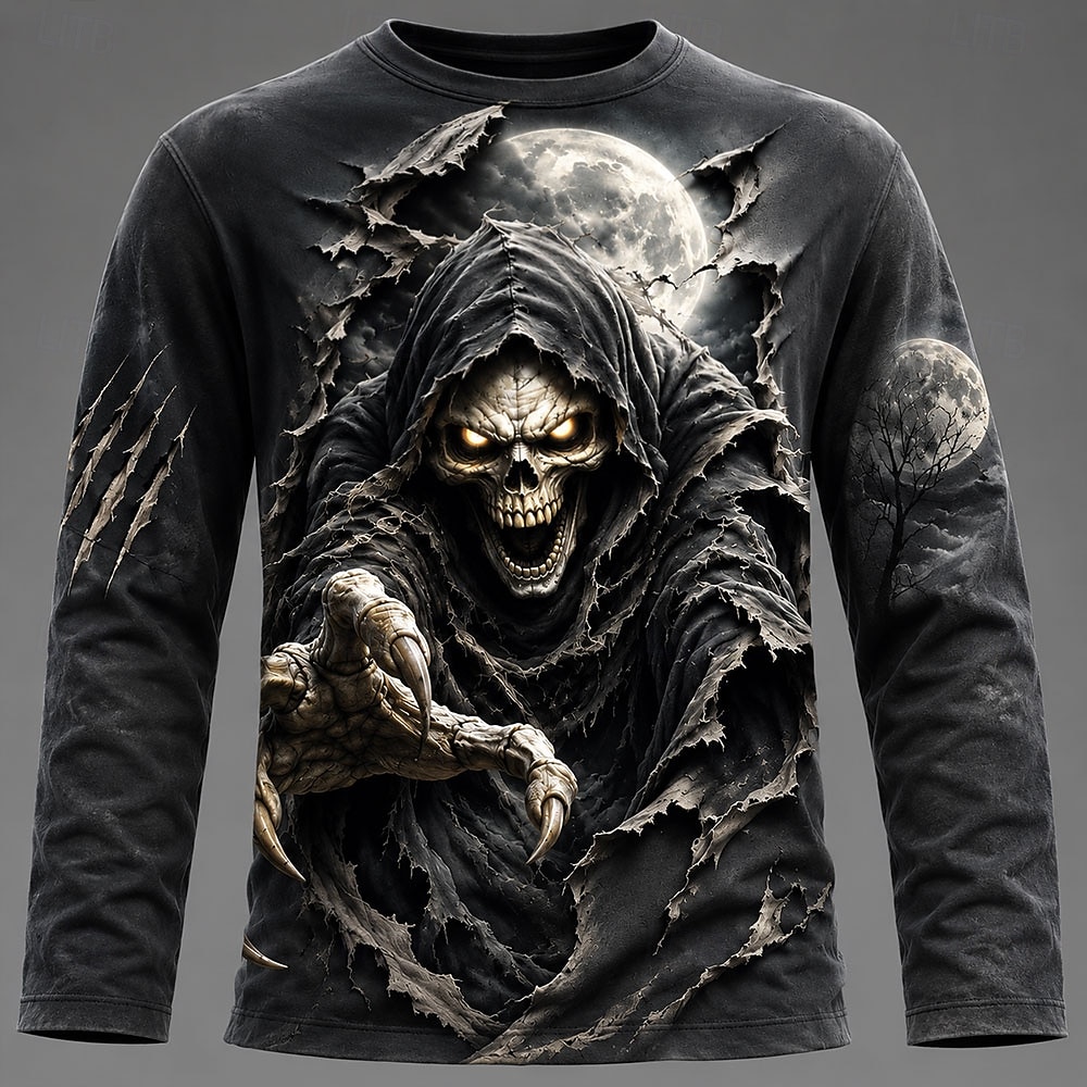 Halloween Men 3D Graphic Print - Electronic Gift 评论和价格
