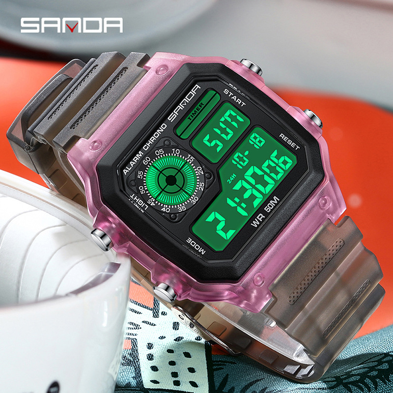 Fashyion Sanda Top Brand Led D - Electronic Gift 评论和价格