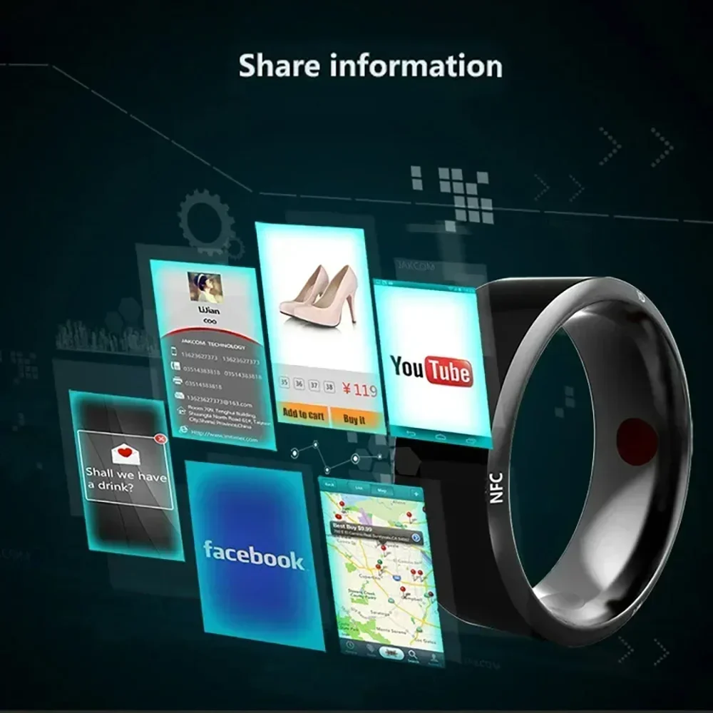 Fashion NFC Control Smart Ring - Nfc Tag Programmable 评论和价格