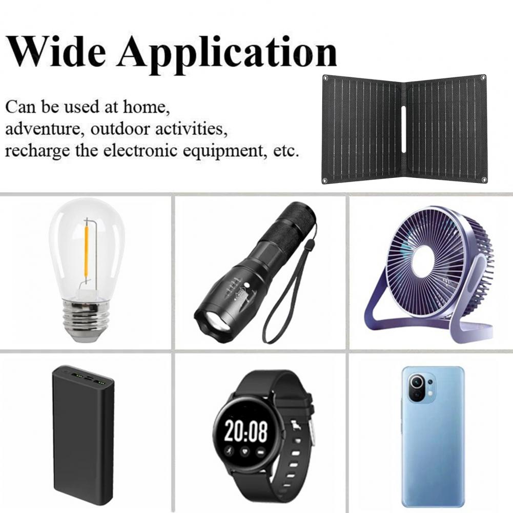 Ultra-thin Solar Panel Portabl - Solar Powered Charger 评论和价格