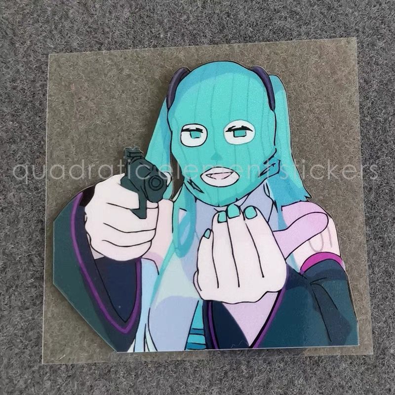 Miku Motorcycle Sticker Water  - Electronic Gift 评论和价格