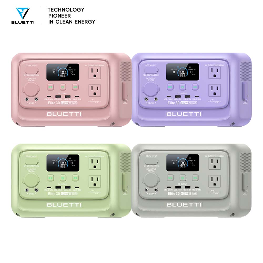 【Renew】BLUETTI Elite 30 V2 Por - Solar Powered Charger 评论和价格