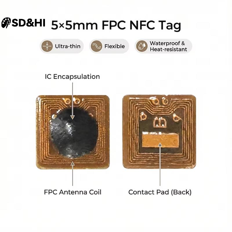 1/5/10PCS Programmable 5*5mm M - Nfc Tag Programmable 评论和价格