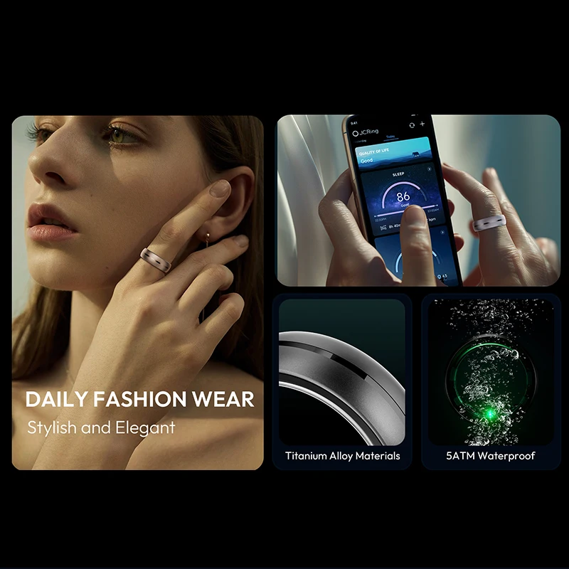 X1B Smart Fitness Ring with Ge - Smart Ring Health 评论和价格