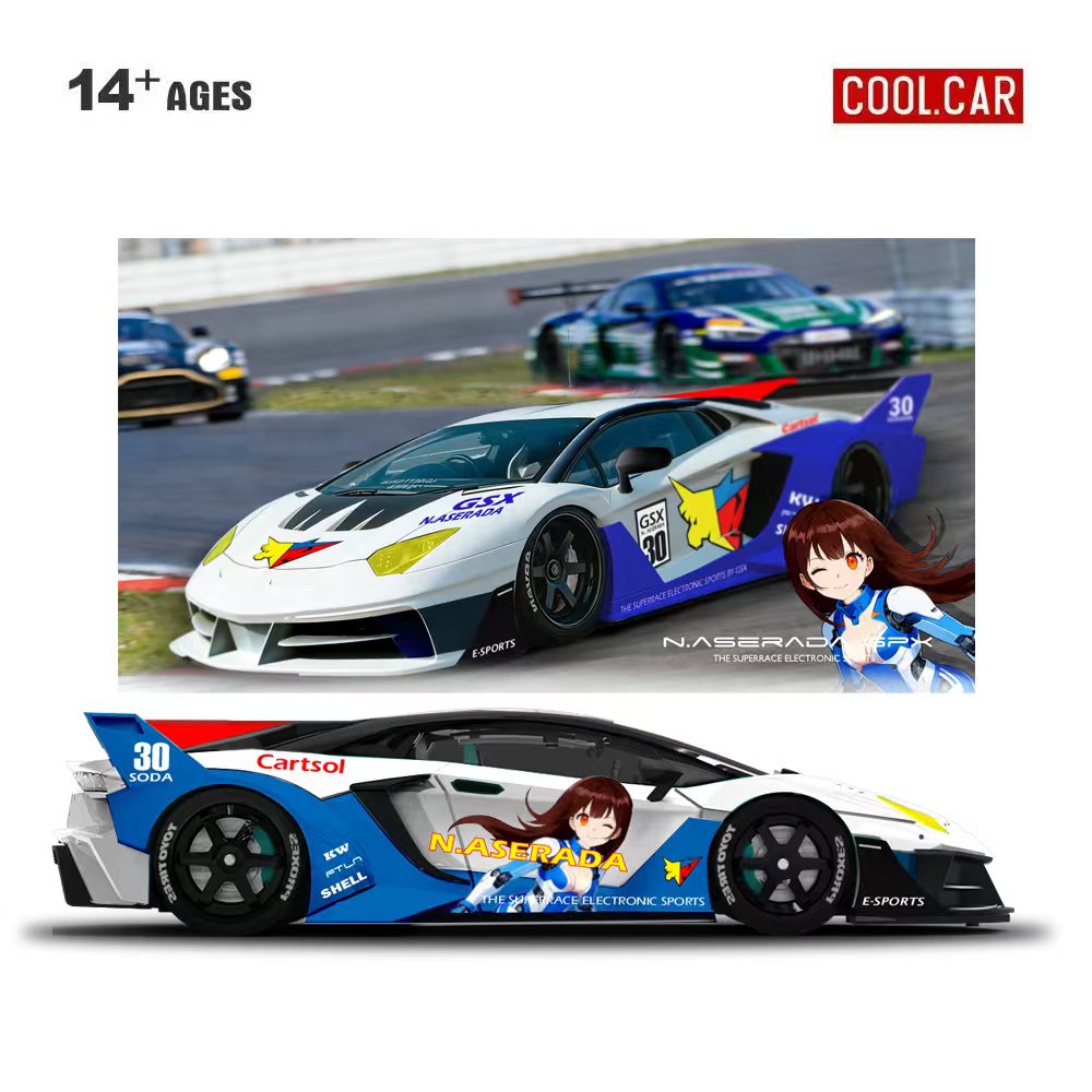Cool Car 1:64 GTEVO Superrace  - Electronic Gift 评论和价格