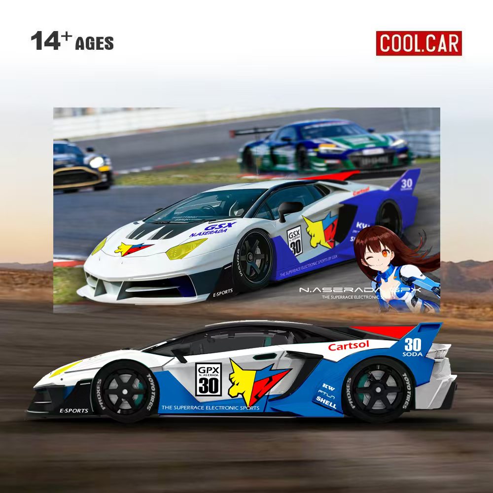 Cool Car 1:64 GTEVO Superrace  - Electronic Gift 评论和价格
