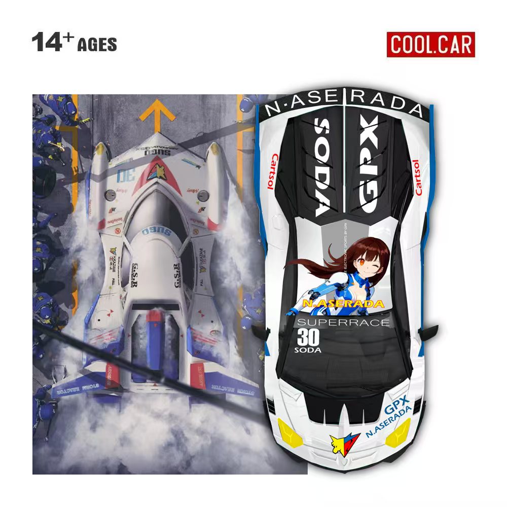 Cool Car 1:64 GTEVO Superrace  - Electronic Gift 评论和价格
