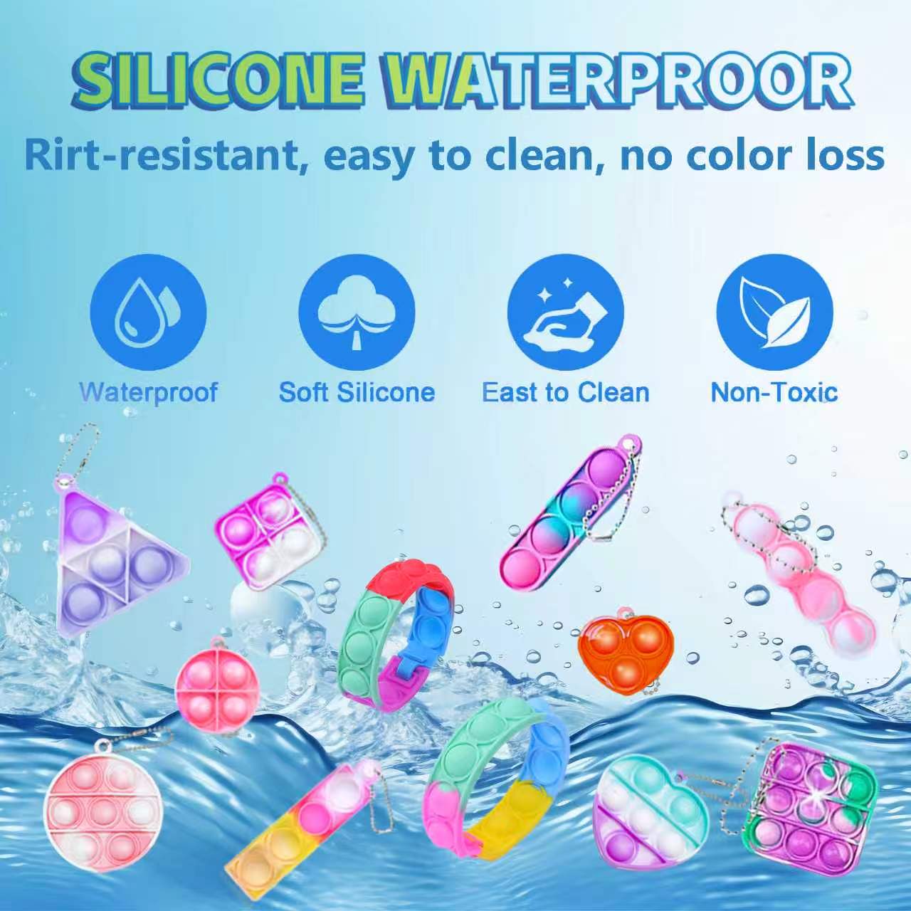 Mini Pop Keychain Fidget Toys  - Electronics Latest Gadgets 评论和价格