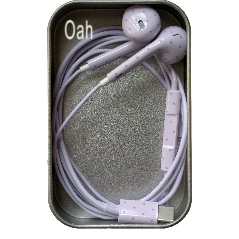 Oah Polka Dot Wired Earphones  - Electronic Gift 评论和价格