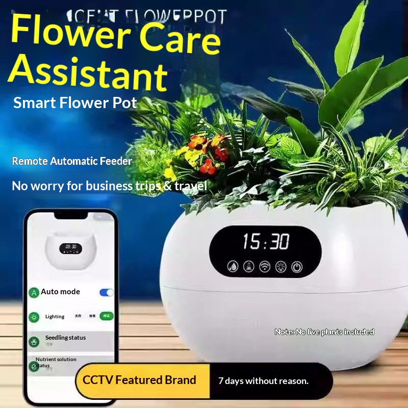 Ai Intelligent Flowerpot Autom - Electronic Gift 评论和价格