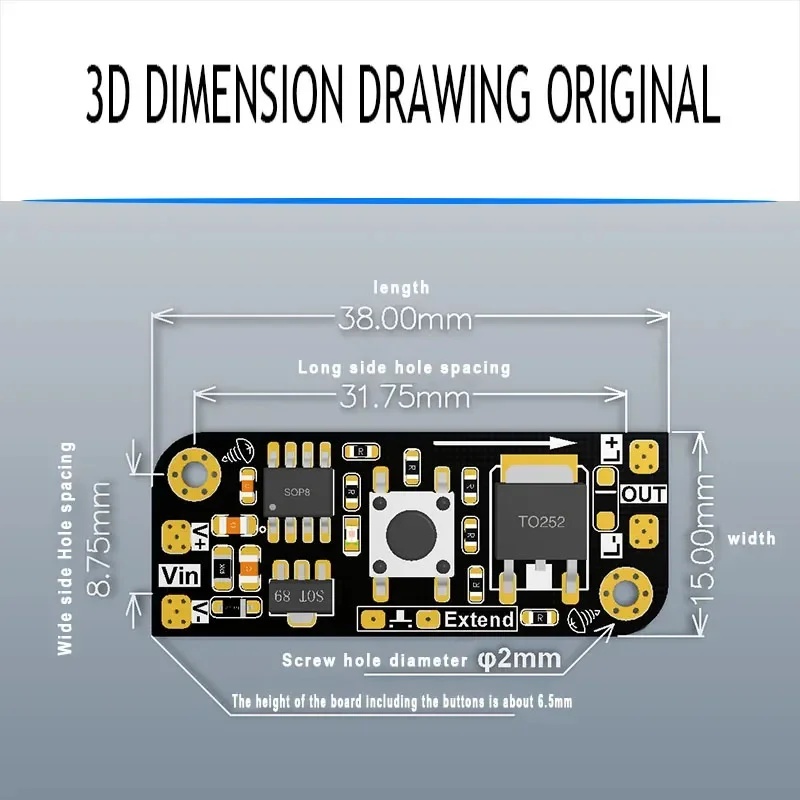 Micro Button Dimming Board Key - Electronics & Gadgets Starting With C 评论和价格