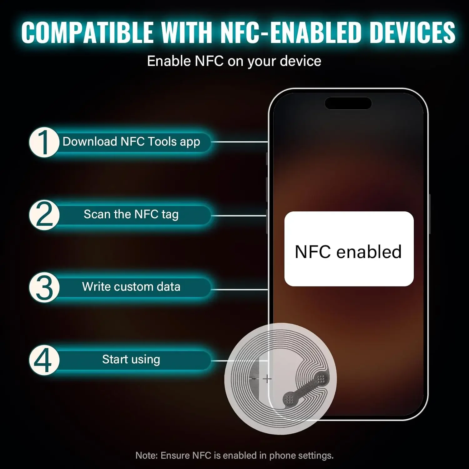 13.56MHz NTAG215 NFC Tag Stick - Nfc Tag Programmable 评论和价格
