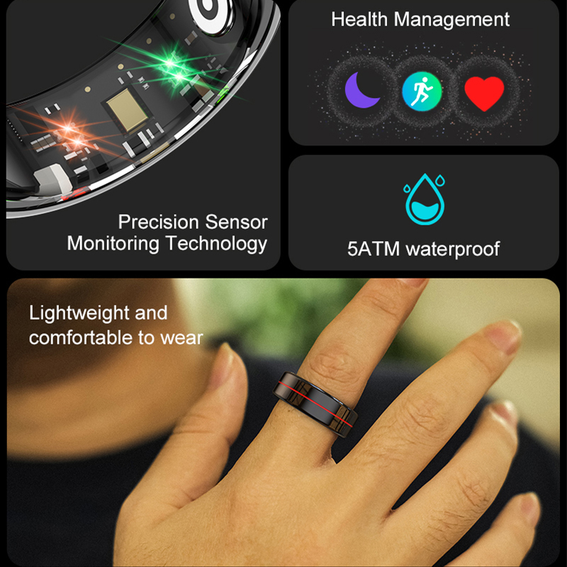 R04 Smart Ring Men Women Healt - Smart Ring Health 评论和价格